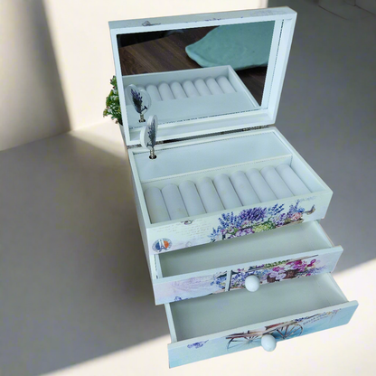 Jewellery organiser| Jewellery Vanity| fancy make up and jewellery vanity
