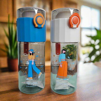 "Trendy Designer Water Bottles – Stylish Hydration for Teens & Adults"