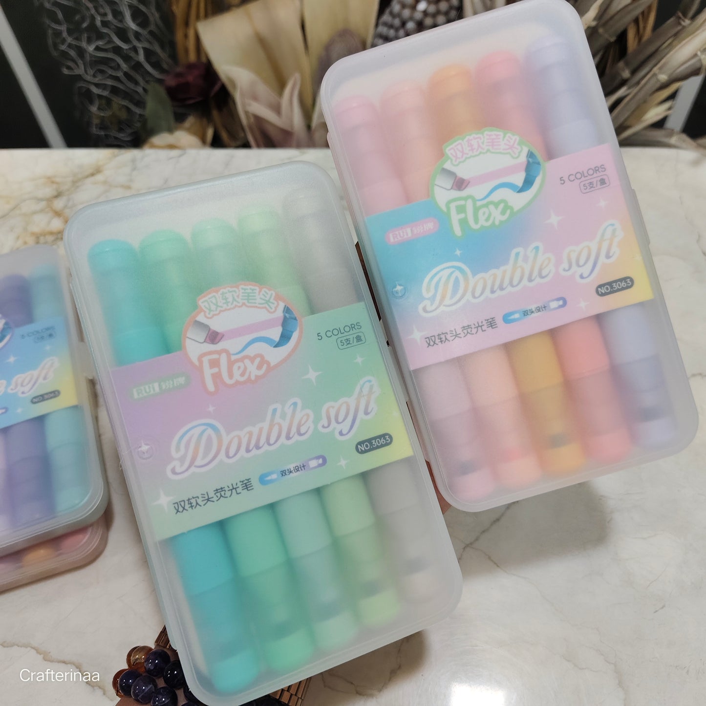 Double Soft Highlighters – Dual Tip Pastel Markers for Journaling & Notes
