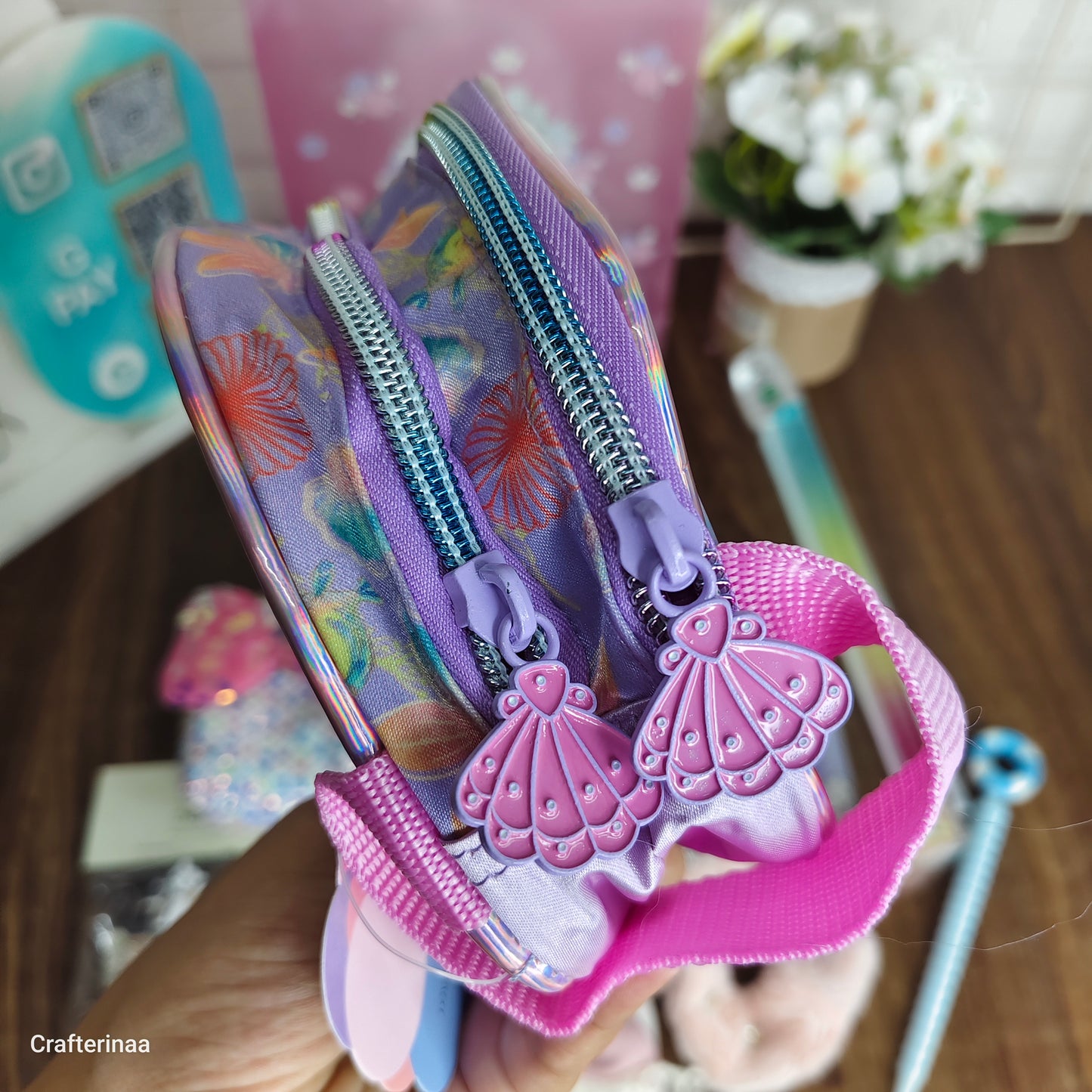 Pretty Princess Rakhi Gift Hamper – Cute Stationery & Hair Accessories