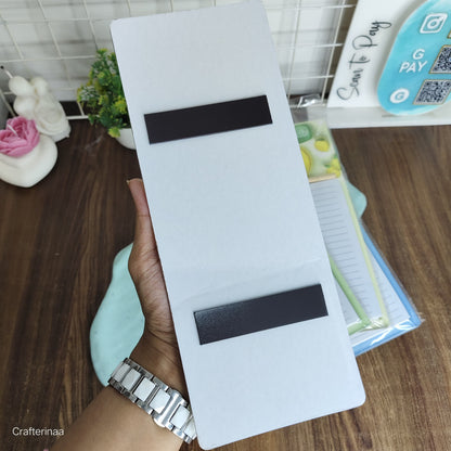 Cute Magnetic Fridge Notepad with Pen | Fruit Theme To-Do & Grocery List Pad