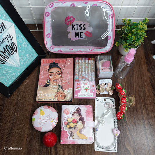 All-in-One Beauty & Stationery Gift Kit