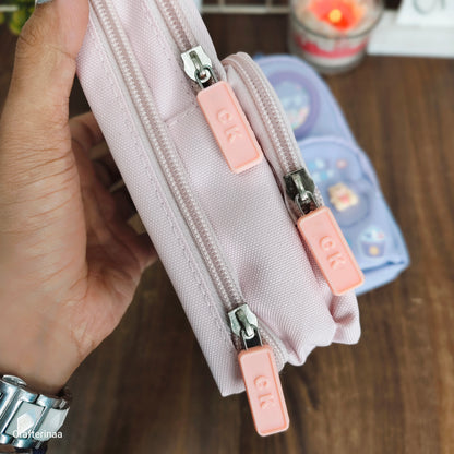 Cute Mini Backpack Pencil Pouch for Kids | Kawaii Stationery Organizer | Multi Pocket Pencil Case for School