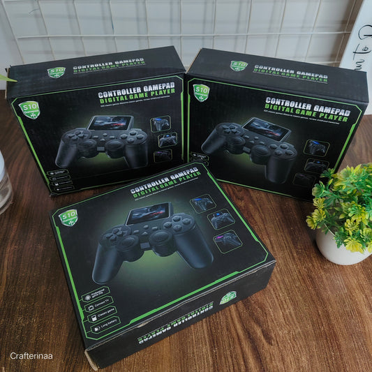 Classic 500-in-1 Retro Game Console – Portable Gamepad with Screen & TV Cable|also rechargeable