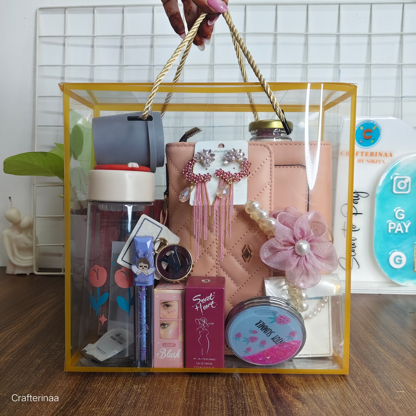 Luxury Women’s Gift Hamper with Sling Bag | Premium Beauty, Accessories & Self-Care Gift Box