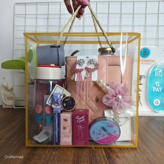 Luxury Women’s Gift Hamper with Sling Bag | Premium Beauty, Accessories & Self-Care Gift Box