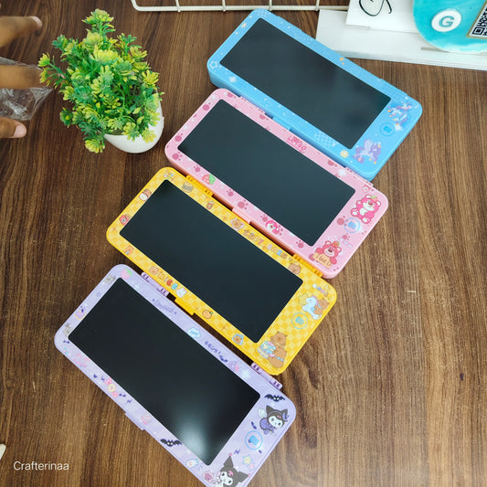 Kids LCD Writing Pad – Digital Reusable Drawing Board with Cute Character Design