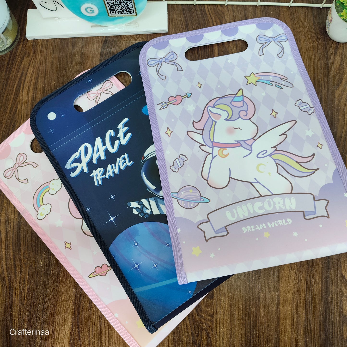 Kids Unicorn Folder – A4 Size Cute File Organizer for School