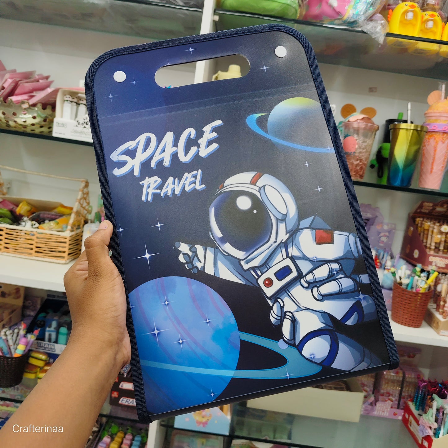 Kids Unicorn Folder – A4 Size Cute File Organizer for School