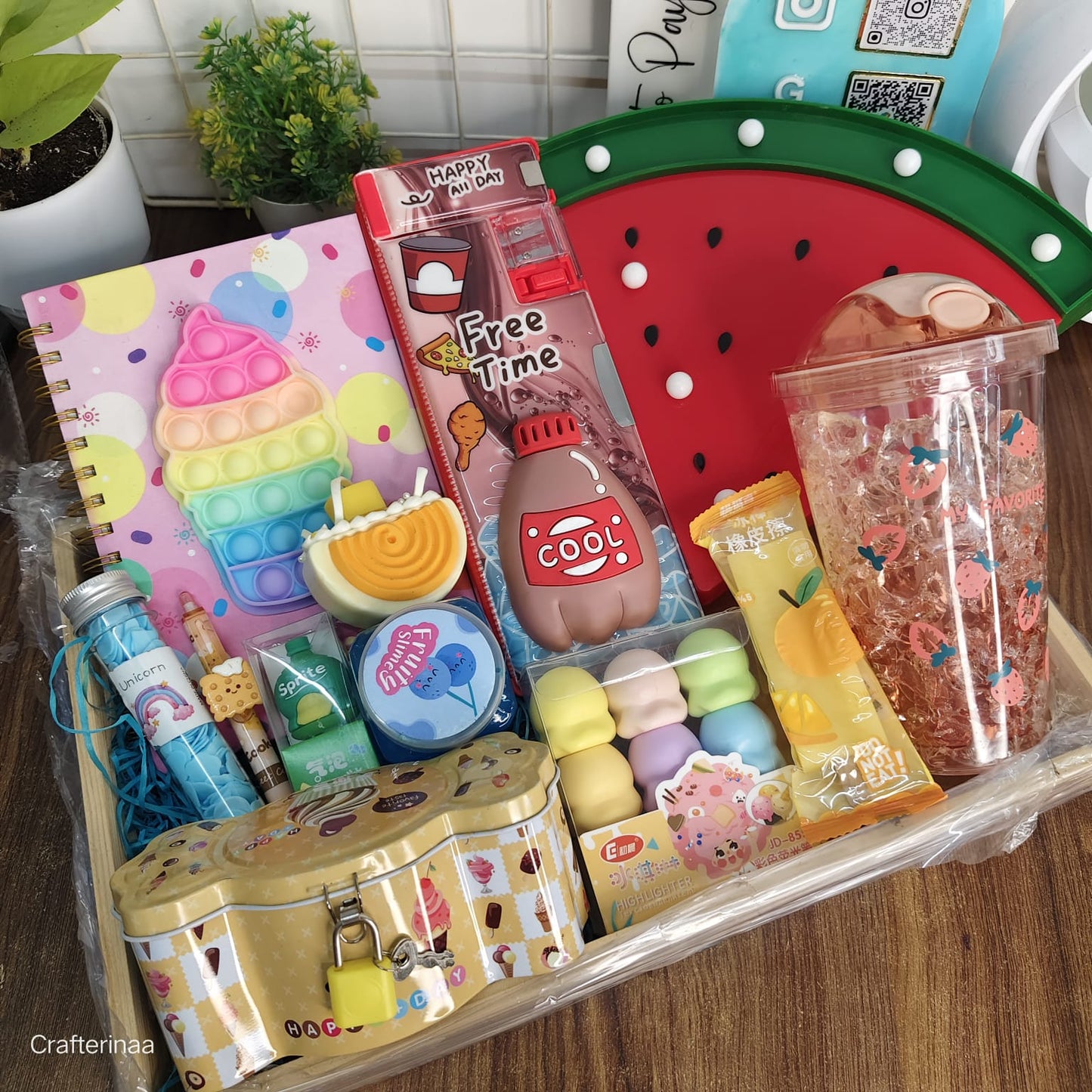 Premium Fruity Fun Stationery & Gift Hamper for Girls