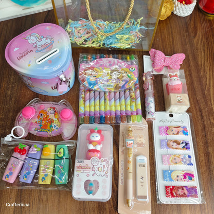 Kids Birthday Gift Hamper | Cute Stationery & Fun Gift Set