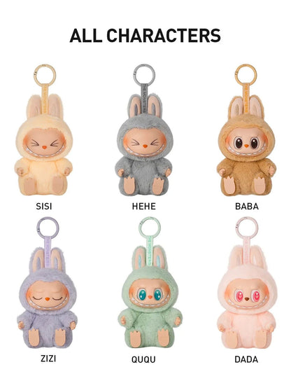 Labubu Plush Charm – Bag Dangler for Girls| Labubu Cutie Keychain – Soft Toy Charm