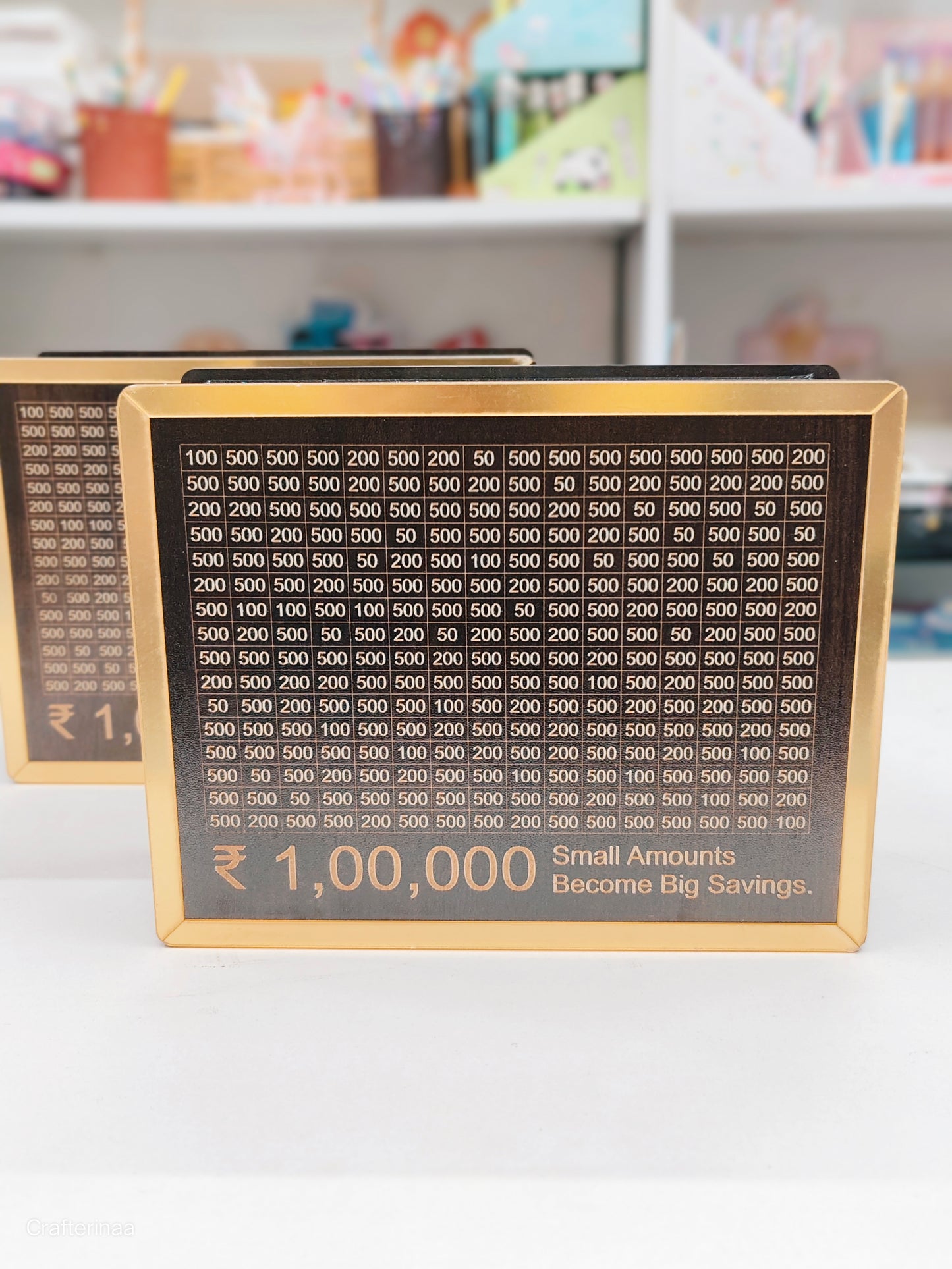 ₹1,00,000 Savings Challenge Board | Smart Money Saving Planner | Goal Tracker Money Bank