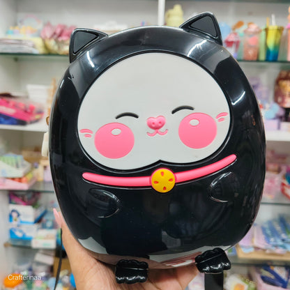 Adorable Cat Design Backpack – Cute Mini Bag for Girls