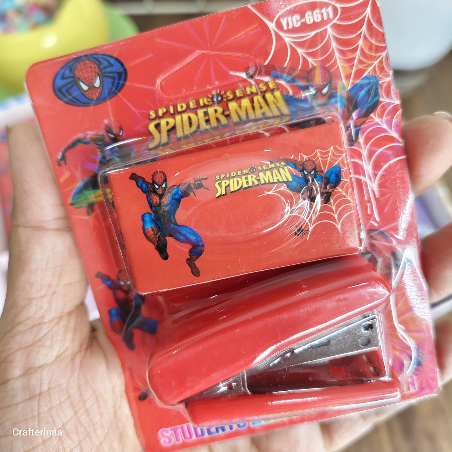 Cute Cartoon Mini Stapler Set for Kids & Students | Kawaii Desk Accessories | Portable Small Stapler Gift