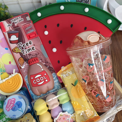 Premium Fruity Fun Stationery & Gift Hamper for Girls