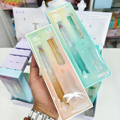 Luxury Ink Pen Set for Students & Office – Refillable Writing Pen|6 colours ink