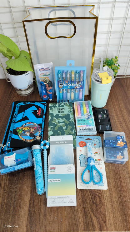 Boys’ Premium Study hamper Essentials Hamper – Blue Theme
