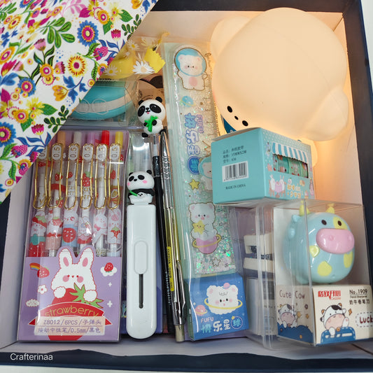 Best Stationery gift Hamper |Exclusive Cute Stationery Hamper – Best Gift for Girls & Boys
