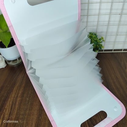 Kids Unicorn Folder – A4 Size Cute File Organizer for School