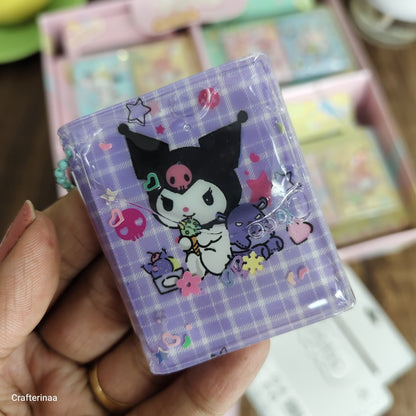 Cute Cartoon Mini Diary Notebook Set | Kawaii Glitter Shaker Pocket Journals for Kids & Girls
