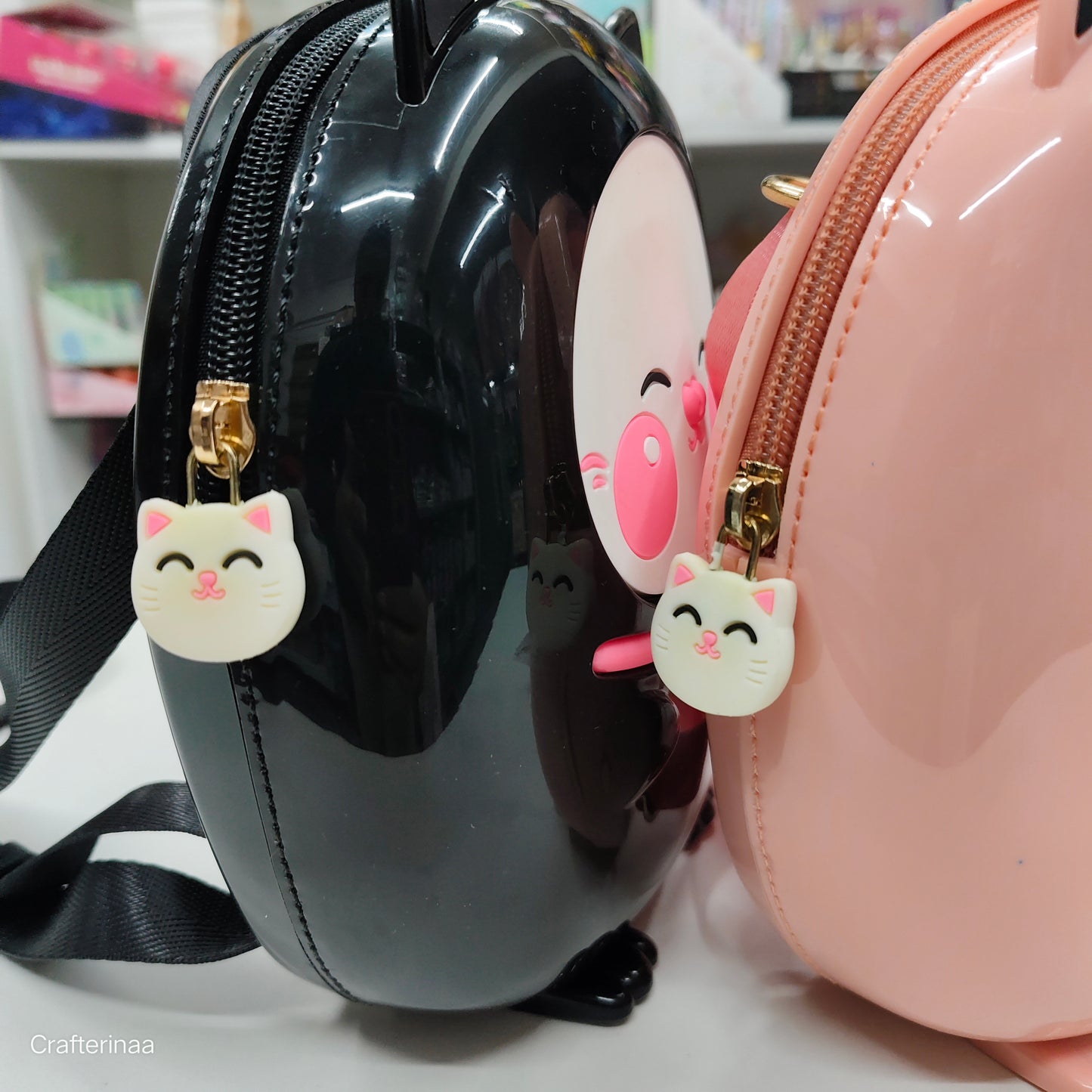 Adorable Cat Design Backpack – Cute Mini Bag for Girls