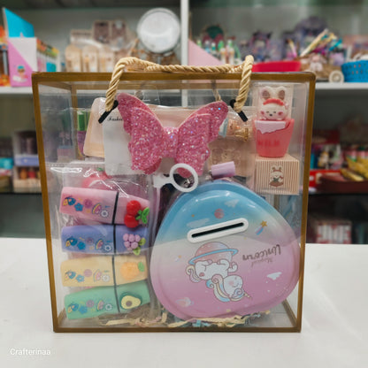 Kids Birthday Gift Hamper | Cute Stationery & Fun Gift Set