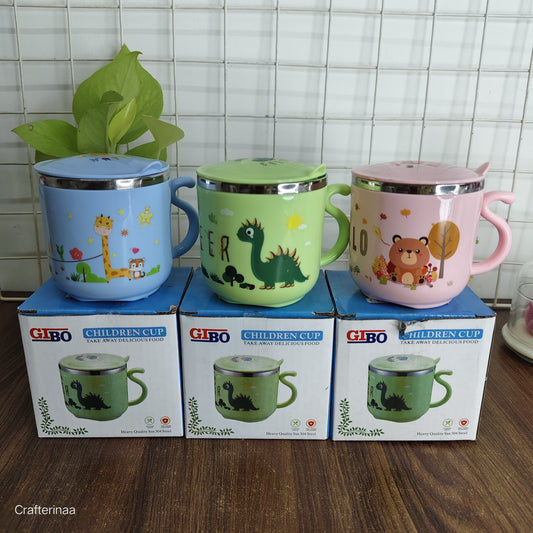 Premium Stainless Steel Baby Cup – Leak-Proof & BPA-Free Children Mug