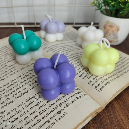 Aesthetic Bubble Shape Candle – Scented & Decorative Home Decor Candle