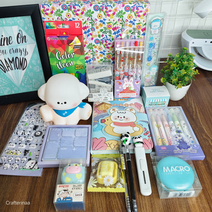 Best Stationery gift Hamper |Exclusive Cute Stationery Hamper – Best Gift for Girls & Boys
