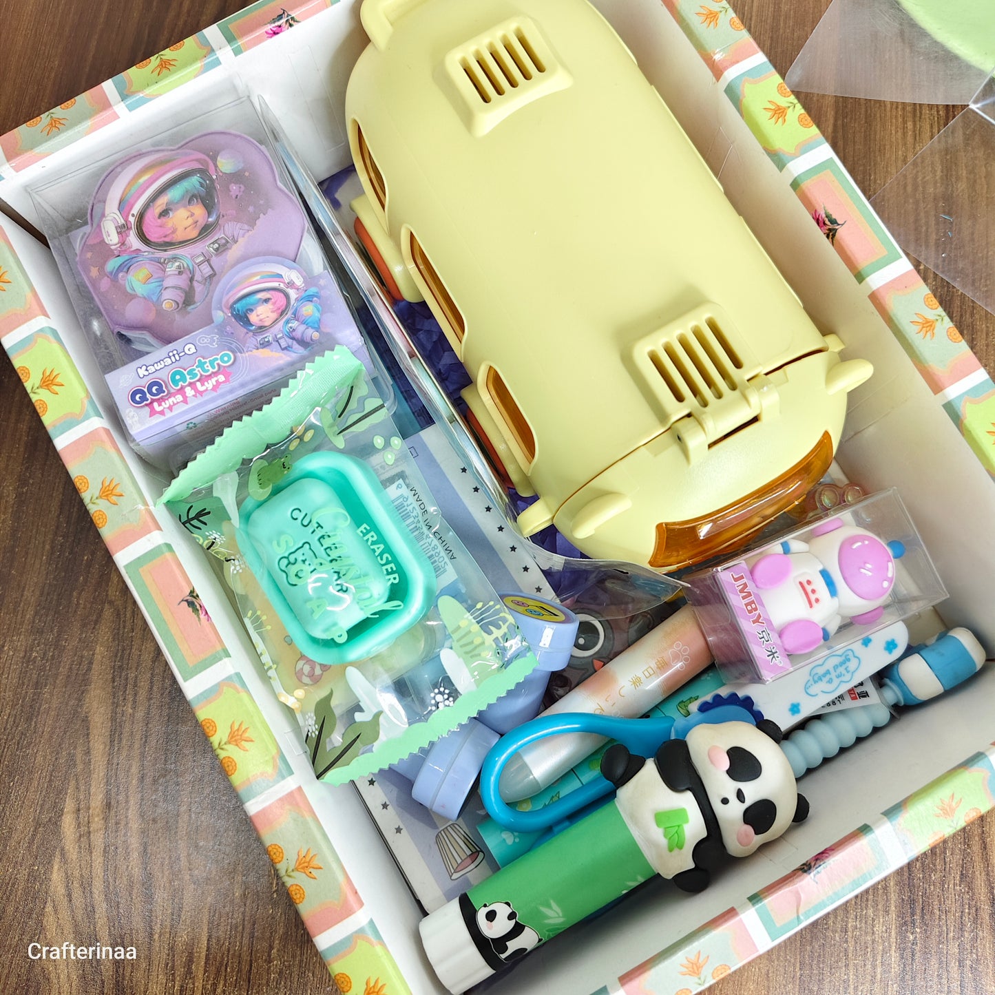 Premium Kawaii Stationery Kit Hamper | Birthday Gift for Girls