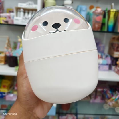 Cute Cartoon Animal Bowl with Lid | Multipurpose Food Storage & Snack Bowl