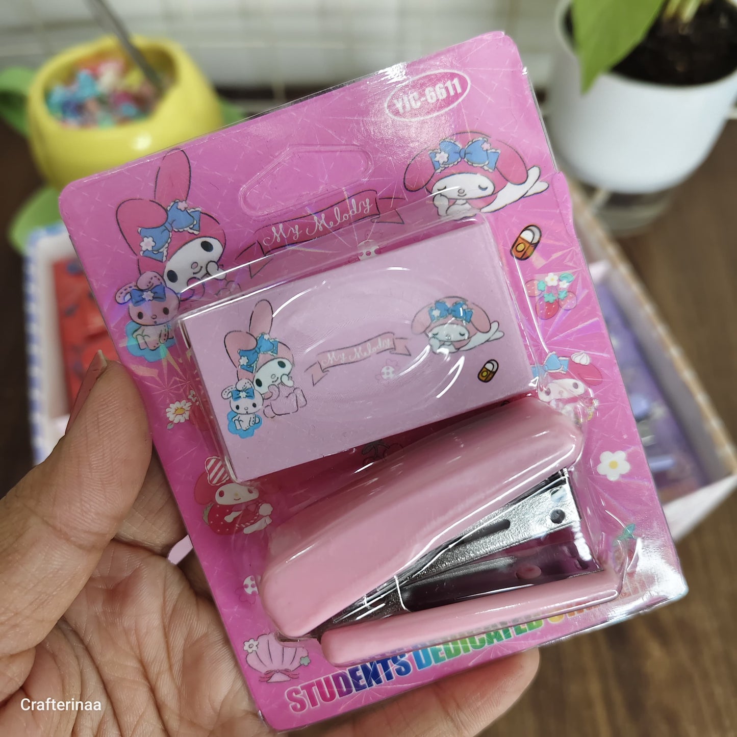 Cute Cartoon Mini Stapler Set for Kids & Students | Kawaii Desk Accessories | Portable Small Stapler Gift