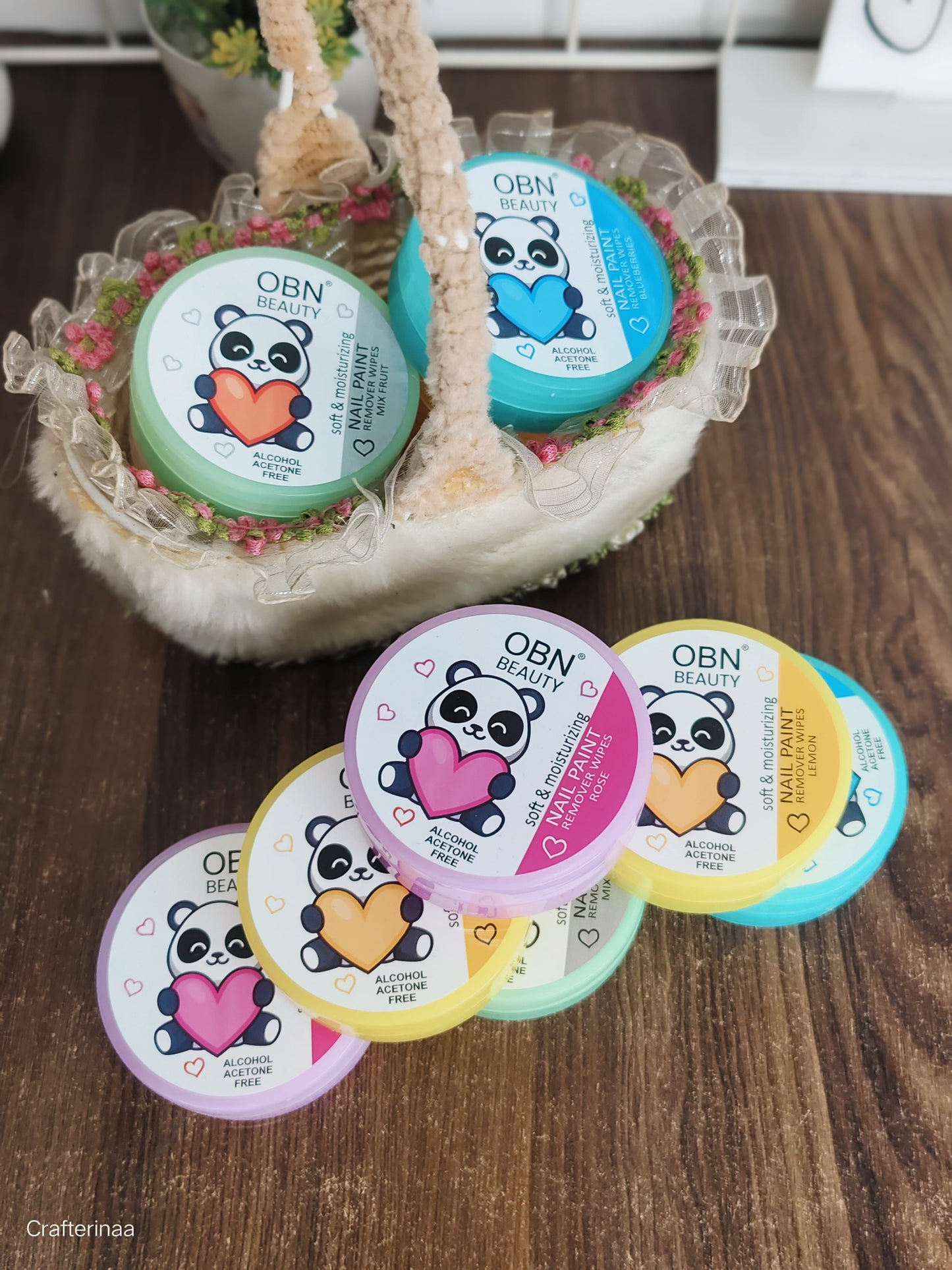 Panda Nail Paint Remover Pads for Kids & Adults | Gentle & Acetone Free
