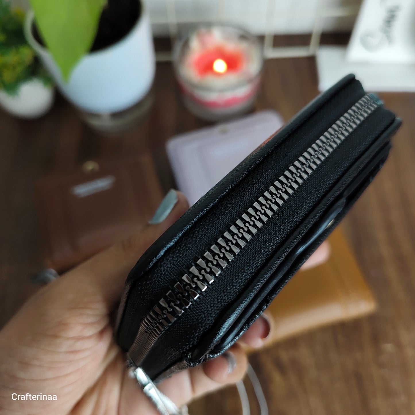 Mini Women’s Wallet with Zipper | Card Holder & Coin Purse | Compact Ladies Wallet