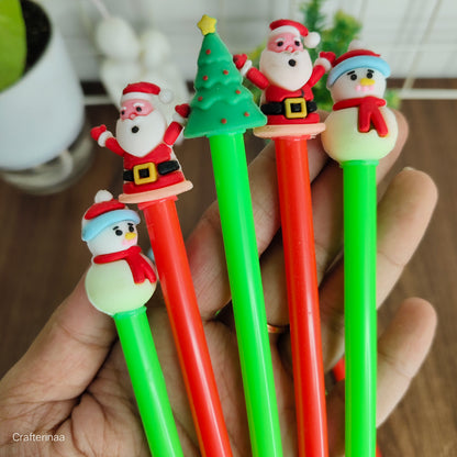 Premium Christmas Topper Pencils – Holiday Gift for Kids|30 rs each pencil