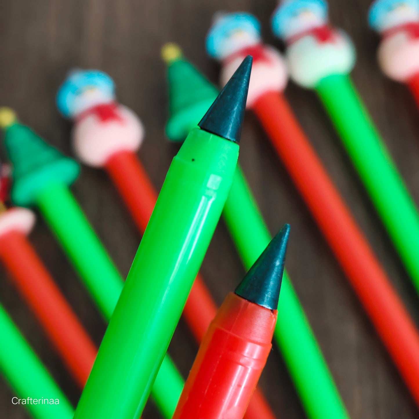 Premium Christmas Topper Pencils – Holiday Gift for Kids|30 rs each pencil
