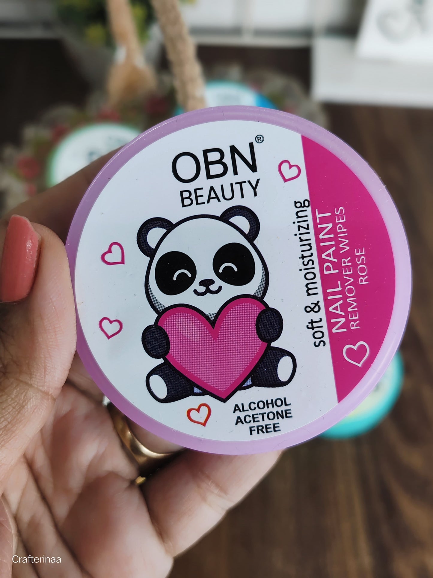 Panda Nail Paint Remover Pads for Kids & Adults | Gentle & Acetone Free