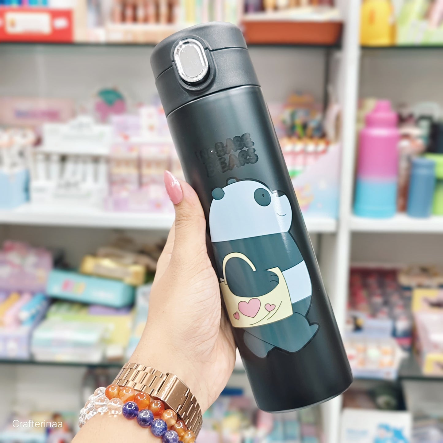 "Adorable We Bear Style Bottles – Hot & Cold Insulated Flasks"