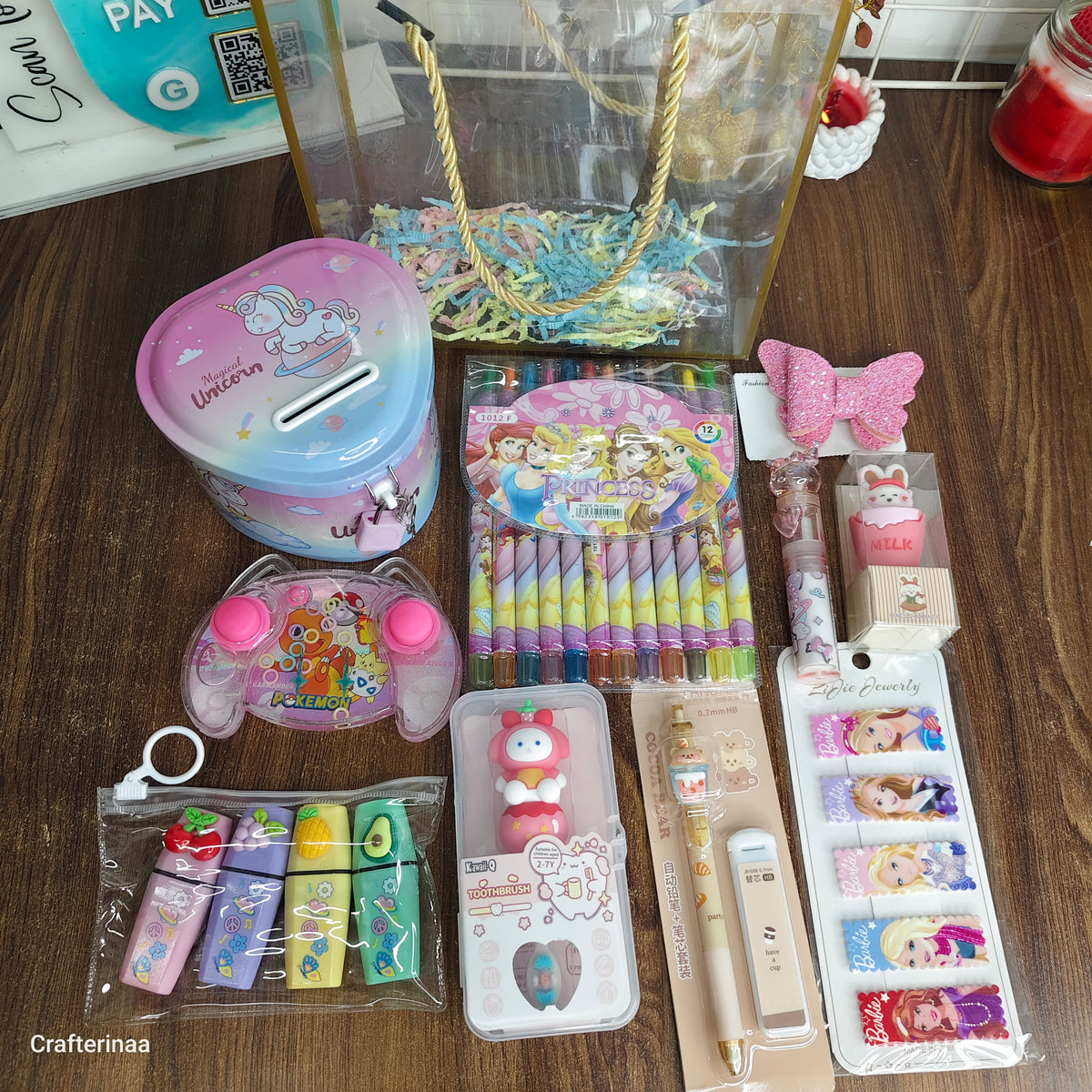 Kids Birthday Gift Hamper | Cute Stationery & Fun Gift Set