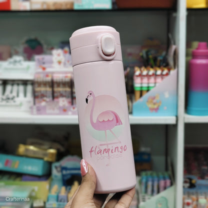 Stainless Steel Water Bottle – Cute Thermos Flask for Kids & Adults