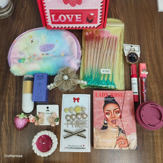 Cute Feminine Self-Care Gift Box for Women & Girls